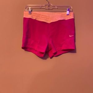 Nike pro spandex with the trendy waist band
